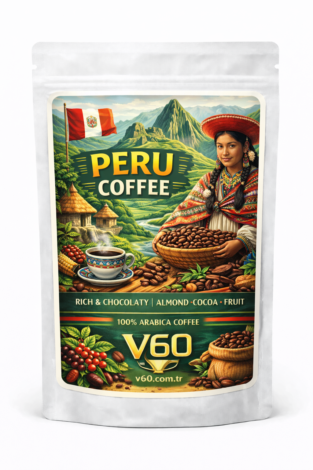 Peru Çekirdek Kahve V60