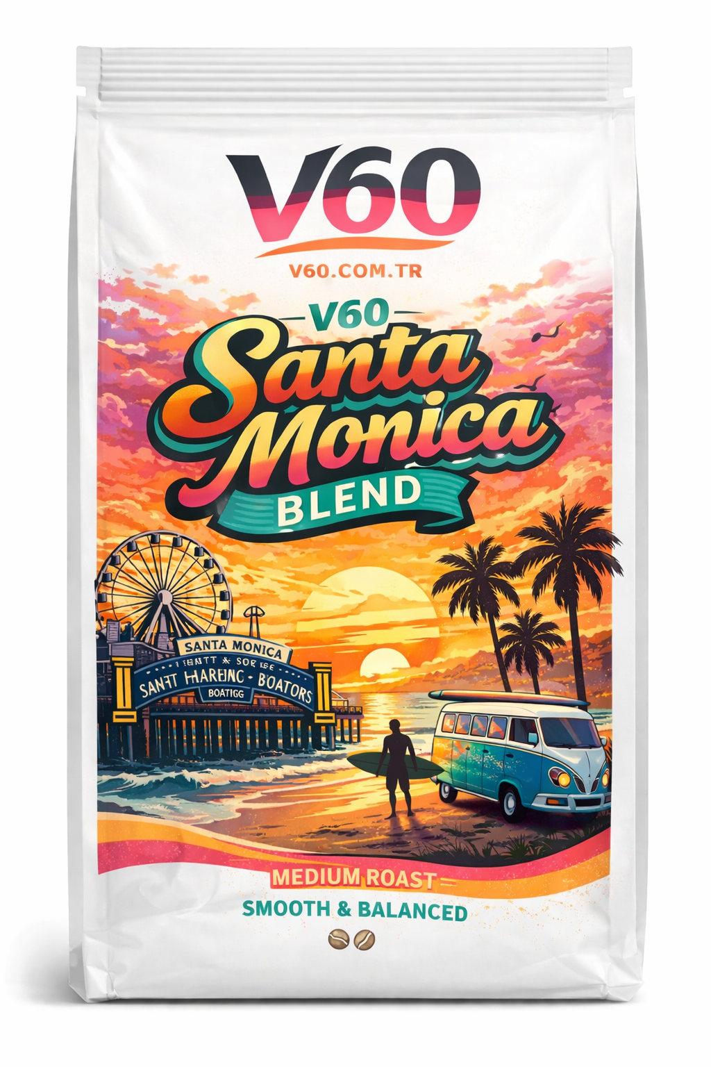 santa monica blend filtre kahve v60